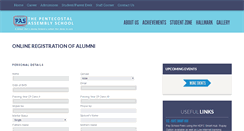 Desktop Screenshot of alumni.pasbokaro.com